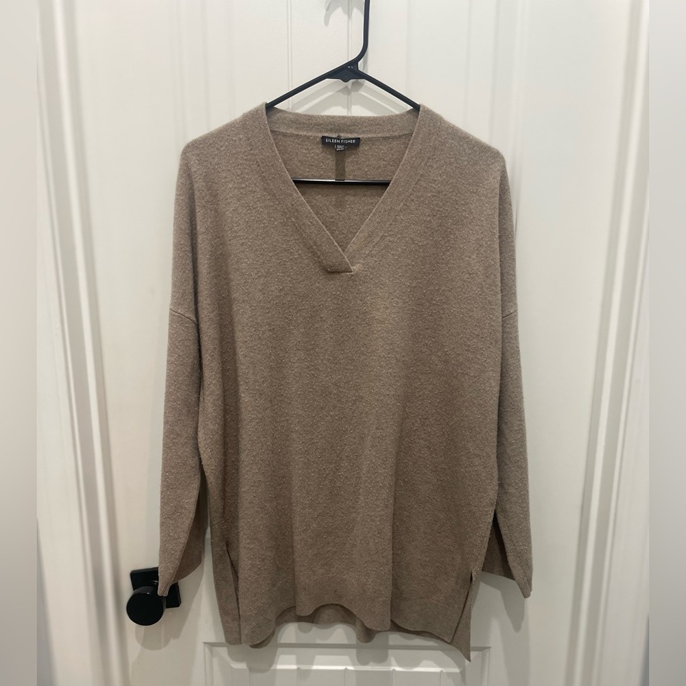 Eileen Fisher 100% Wool Sweater